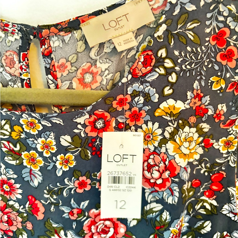 NWT LOFT sleeveless dress